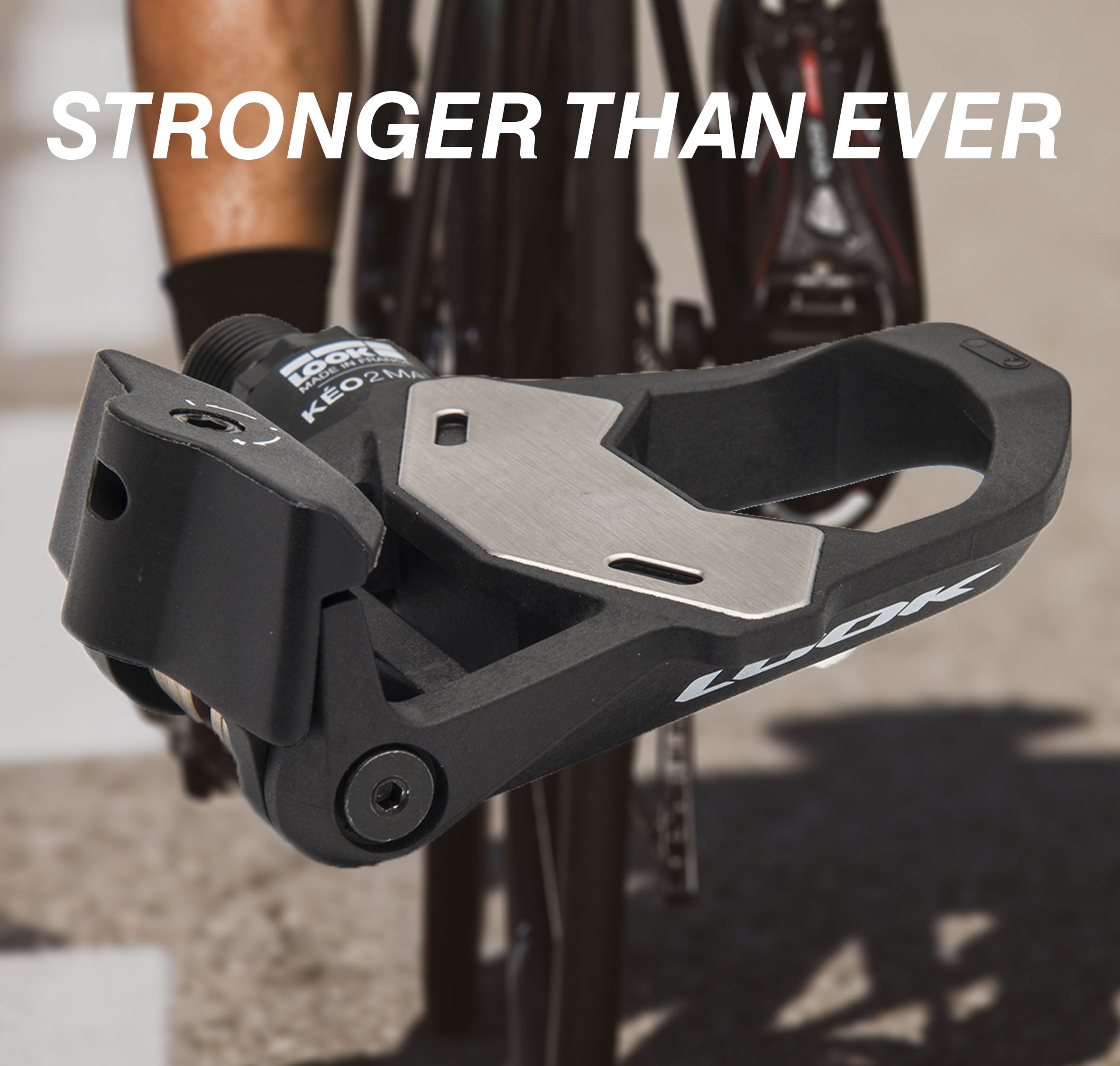 Look Keo 2 Max ペダル、ロードバイクペダル/美品/フランス製 Amazon | ルック(Look) KEO 2 MAX BLK ビンディングペダル