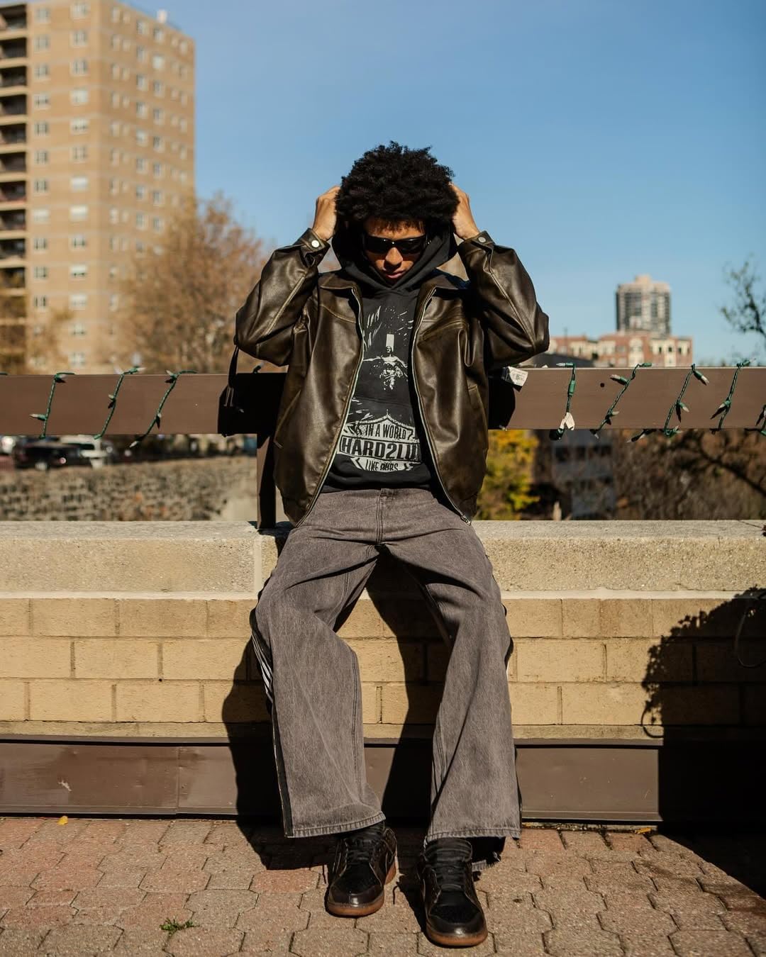 Aelfric Eden Jackets Multi Pocket Faux Leather Cropped Jacket Classic Vintage Comfy Soft Coats 2024 Trendy Outfits - Image 3