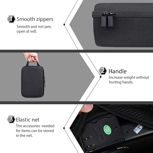 Miniatura 8 de co2CREA Carcasa rígida de repuesto para cámara digital sin espejo Panasonic LUMIX G7 G9 G85 G95, Negro -, Compacto