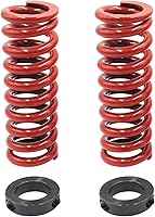 Heavy Duty Rear Coil Shock Springs for Yamaha G29/Drive G14-G22 Golf Carts - Pair with Spacers, Gas & Electric