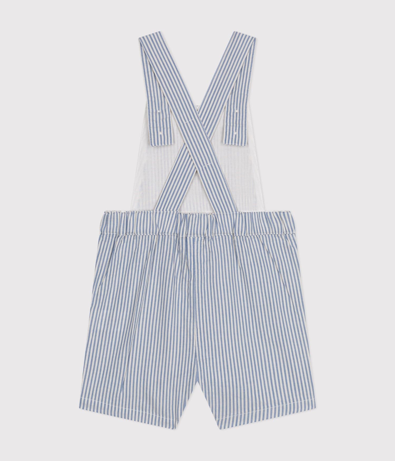 Petit Bateau Salopette Celeste A09JT 05 GAULOISE/Marshmallow
