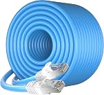 Cat 7 Ethernet Cable 40ft, SFTP Triple Shielded Ethernet Cable, Network Cable, Internet Cable, LAN Cable, with RJ45 Connector for Router, Modern, PC, Laptop, TV, Switch Box, Printer, PS3/4/5, Gaming