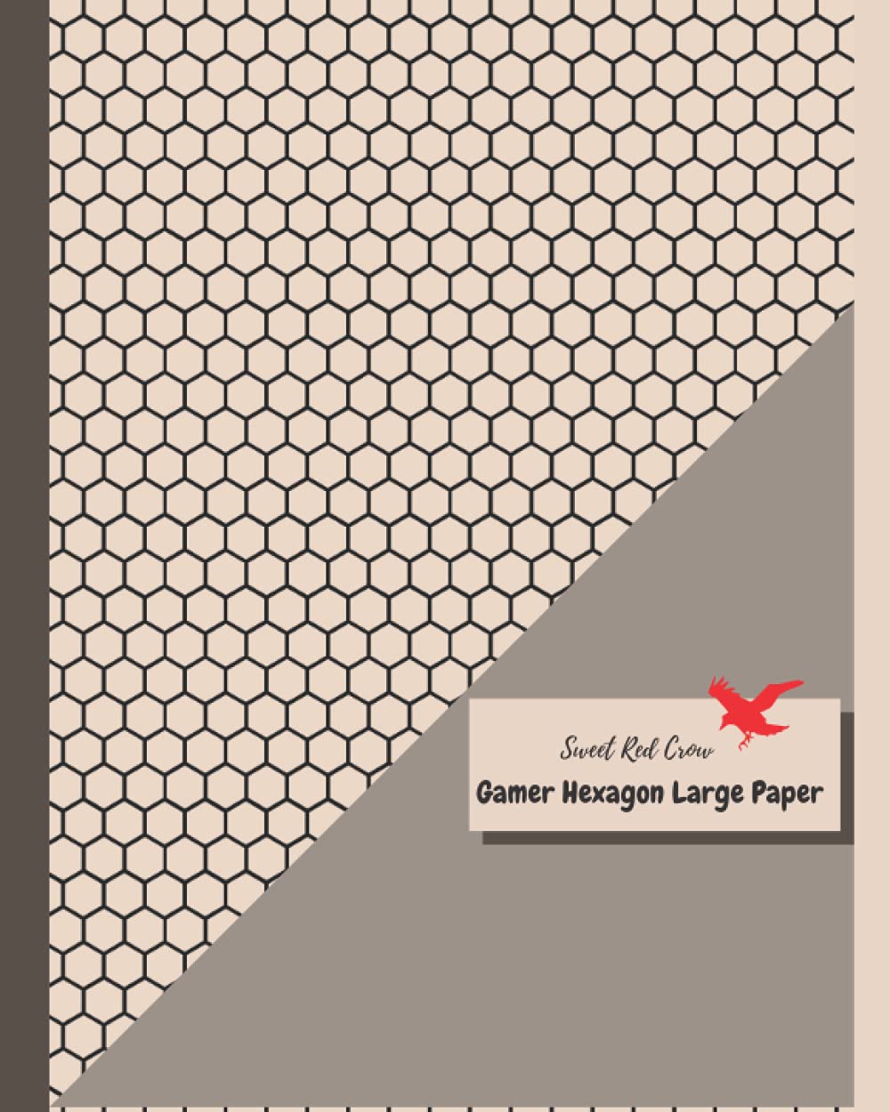 Sweet Red Crow Gamer Hexagon Large Paper: Hex paper or honeycomb paper it is ideal for drawing game maps board games and video games. Hexagonal paper