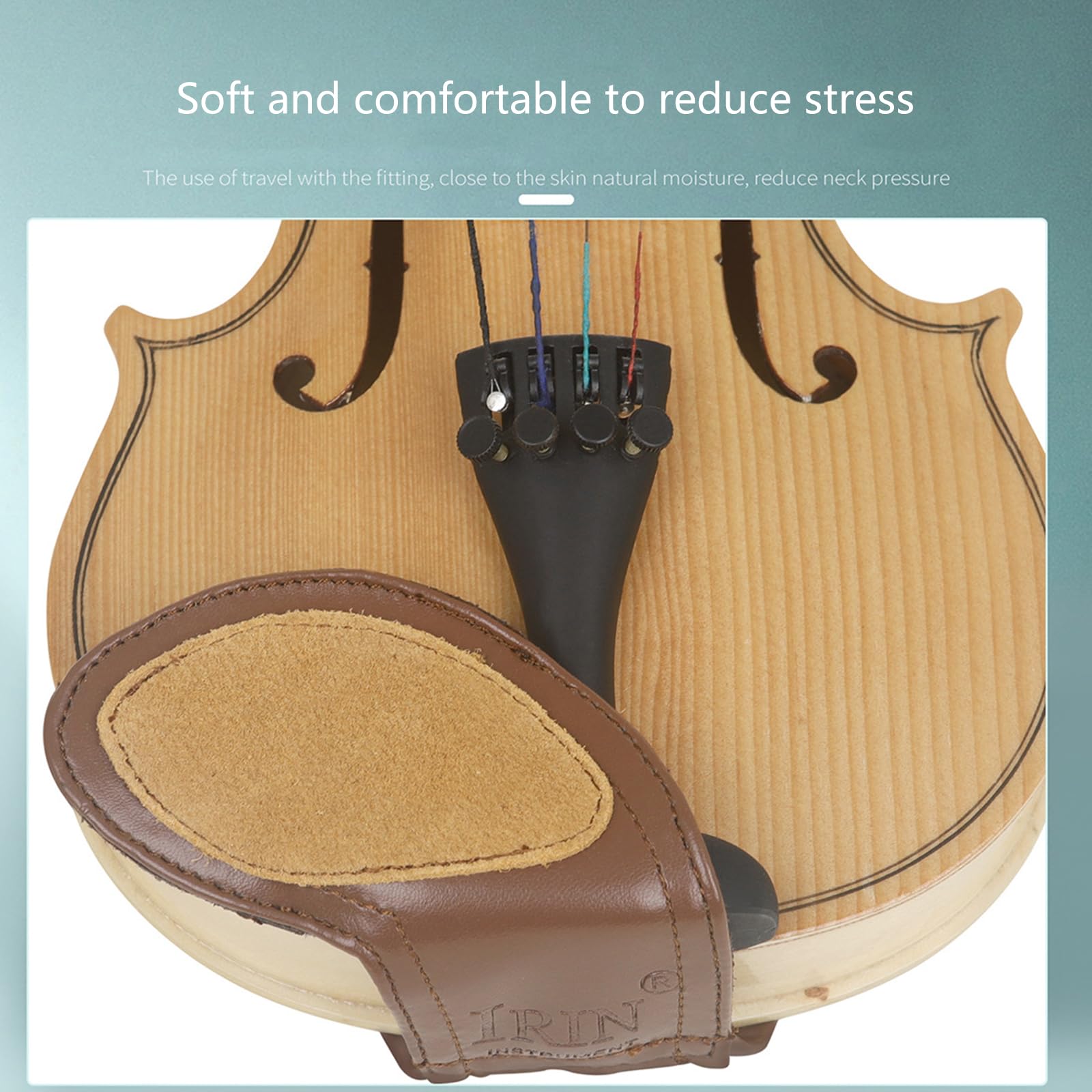 Supporto Per Violino In Gomma - Accessorio Universale Per Poggiaspalla - Facile Da Installare
