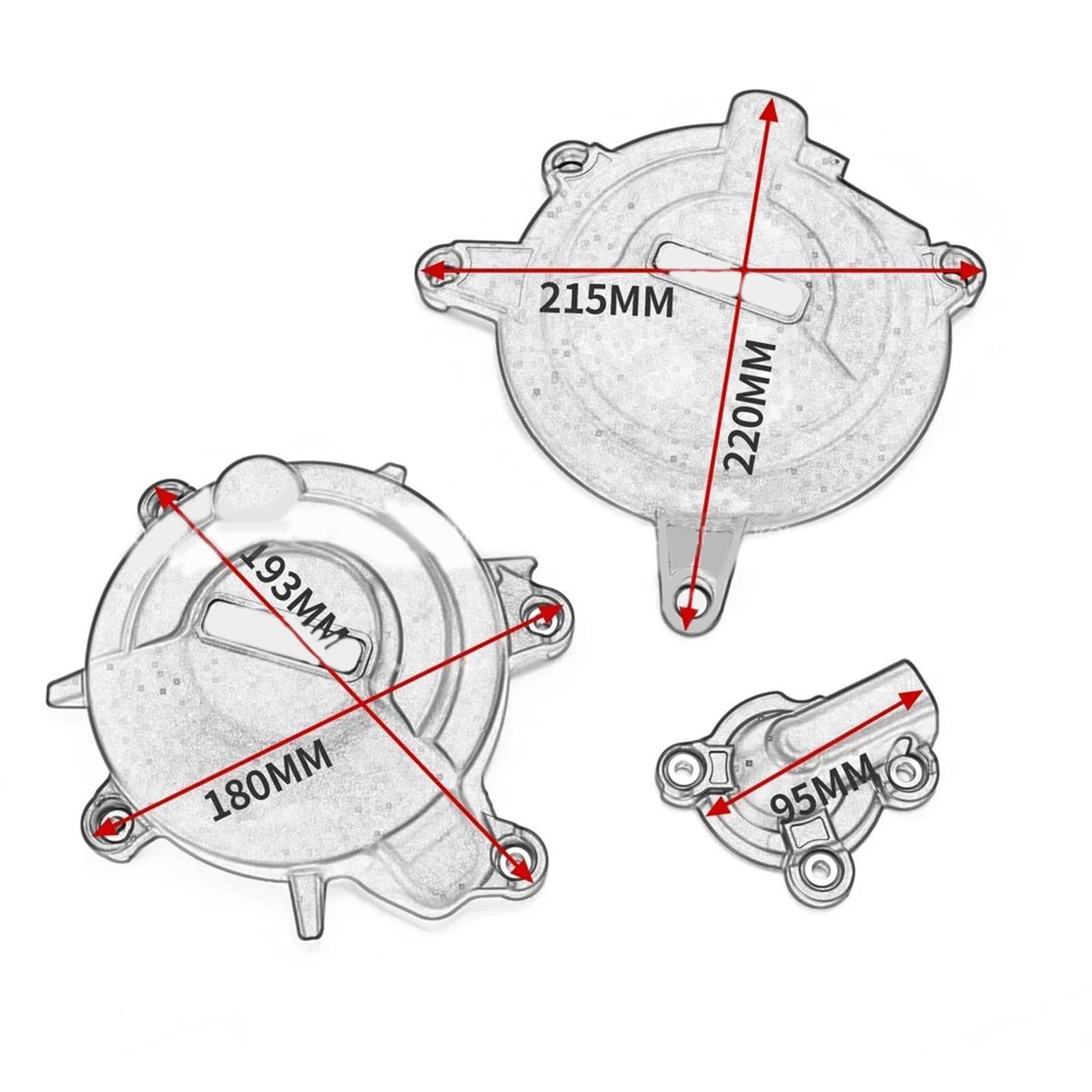 Protector De La Cubierta del Motor De La Motocicleta para K&awasaki para Ninja 400 Z400 EX400 para NINJA400 2018 2019 2020 2021 2022 2023 2024 Protección