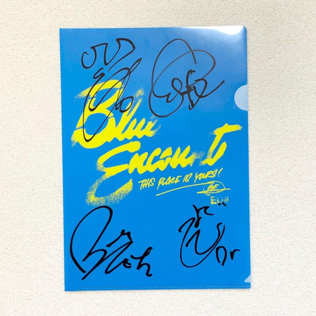 BLUE ENCOUNT SIGNALS インディーズ 廃盤CD 直筆サイン入り 【公式通販】