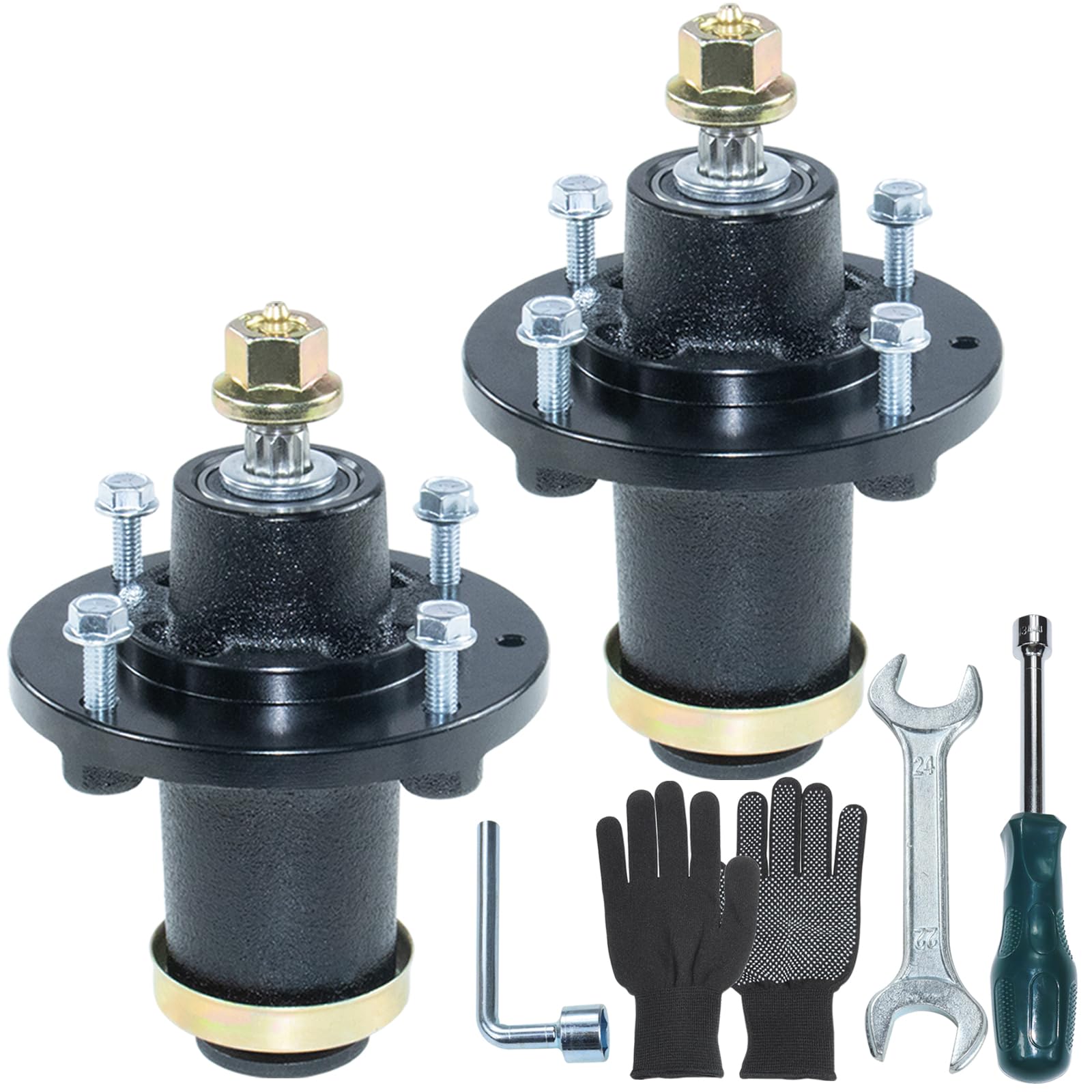 Amazon.com : BOSFLAG 2 Pack Pre-Greased 539131898 Spindle Replaces