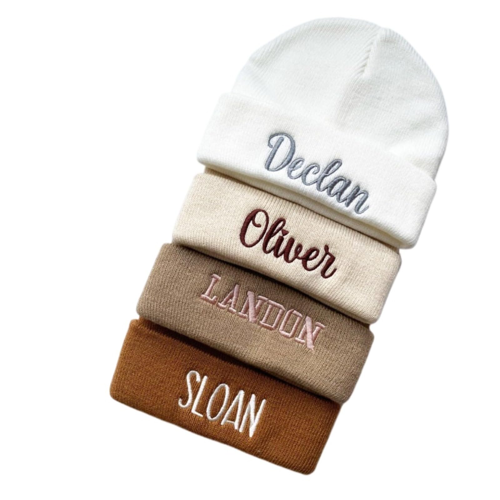 Cappellino Personalizzato Per Neonati, Cappello Con Pon Pon