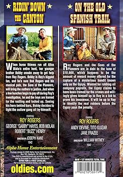 Amazon.com: Roy Rogers Double Feature (Ridin' Down the