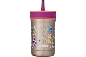 Contigo Kids' Leighton Stainless-Steel Spill-Proof Drinking Tumbler