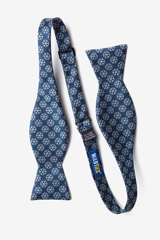 Snowflakes Bow Tie