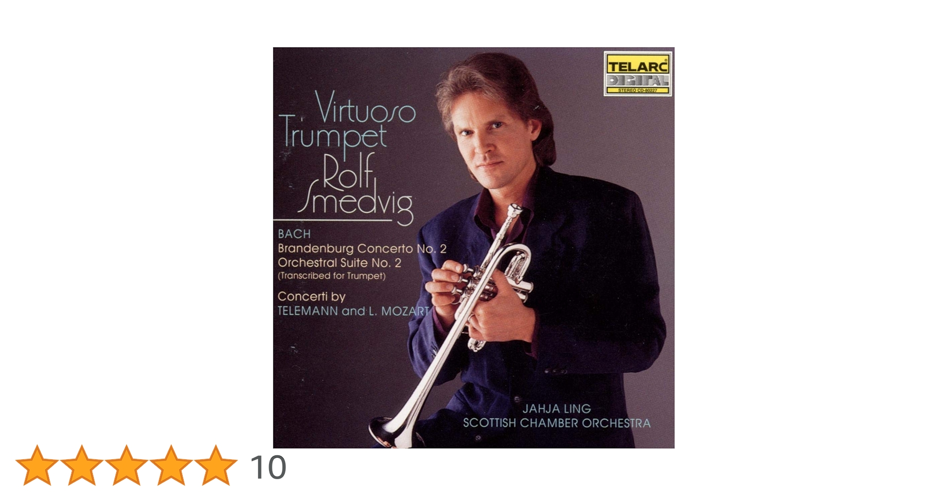 Amazon.co.jp: Virtuoso Trumpet Concertos By Rolf Smedvig