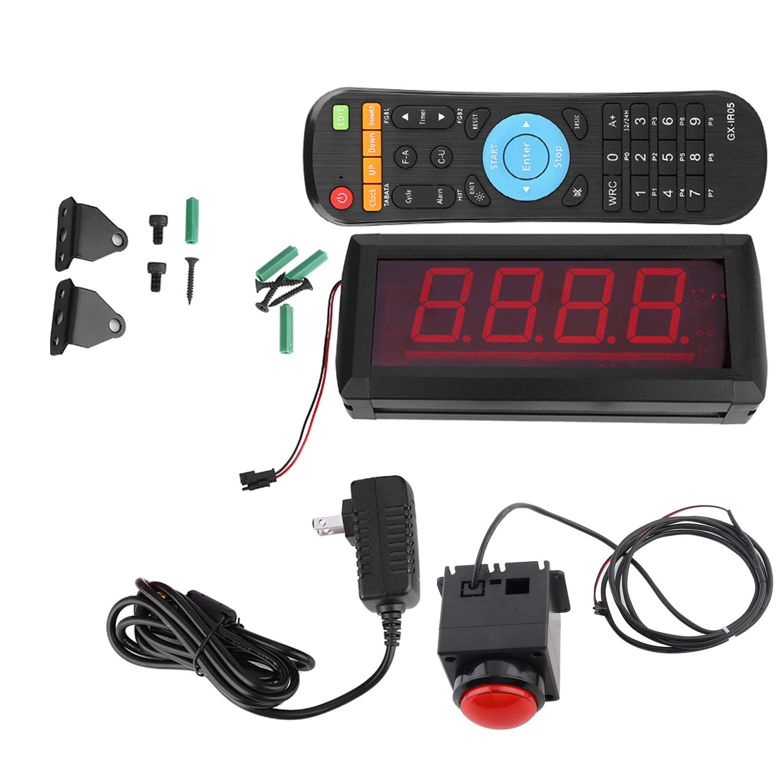 10 Sekunden Spiel Timer, LED Countdown Timer Herausforderung Spiel Maschine mit Fernbedienung, Sichtweite Bis zu 15 m. für Werbe aktivitäten in Einkaufs zentren Werbung