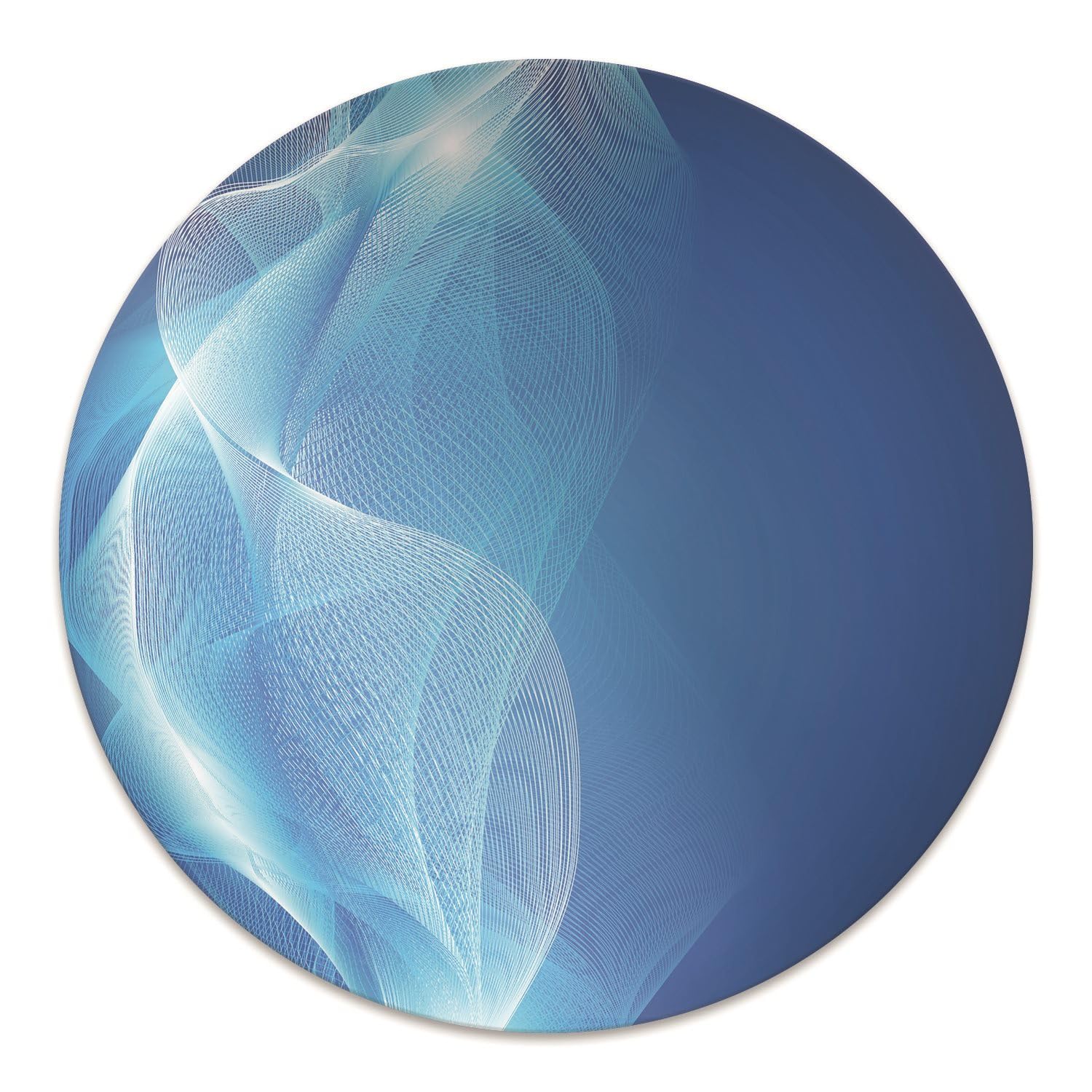 Tapis de chaise pour bureau et maison protège-sol PVC imperméable rond 100cm
