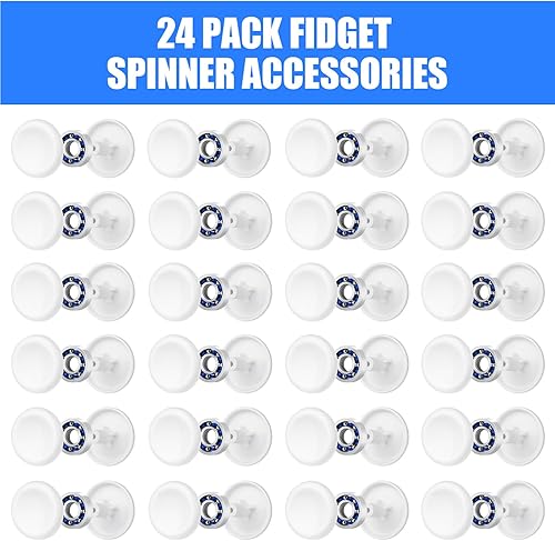 Miniatura 10 de NiArt Fidget Finger Spinner DIY Resina Epoxi Fundición Molde de Silicona Kit 5 Moldes con 10 Rodamientos, Alivio del Estrés Juguete de Mano Fidget