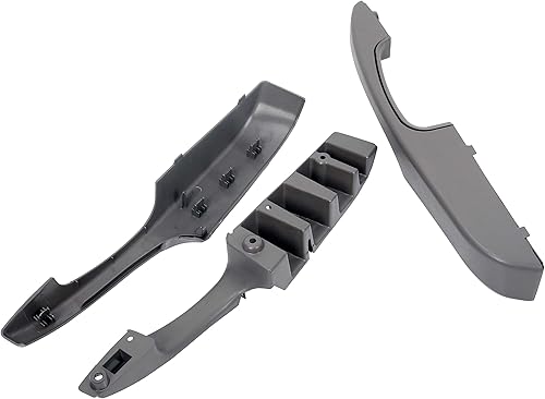 Miniatura 5 de ECOTRIC Reposabrazos de puerta con manija interior compatible con Chevrolet Express Van GMC Savana 2003-2019 Reemplazo para 10388387 15817114