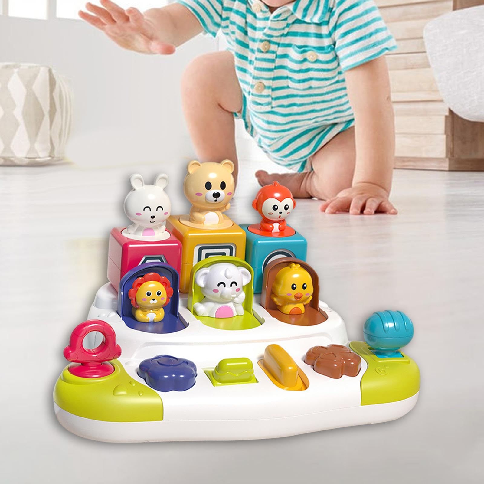Oshhni Juguete Interactivo de Aprendizaje temprano para bebés y niños pequeños