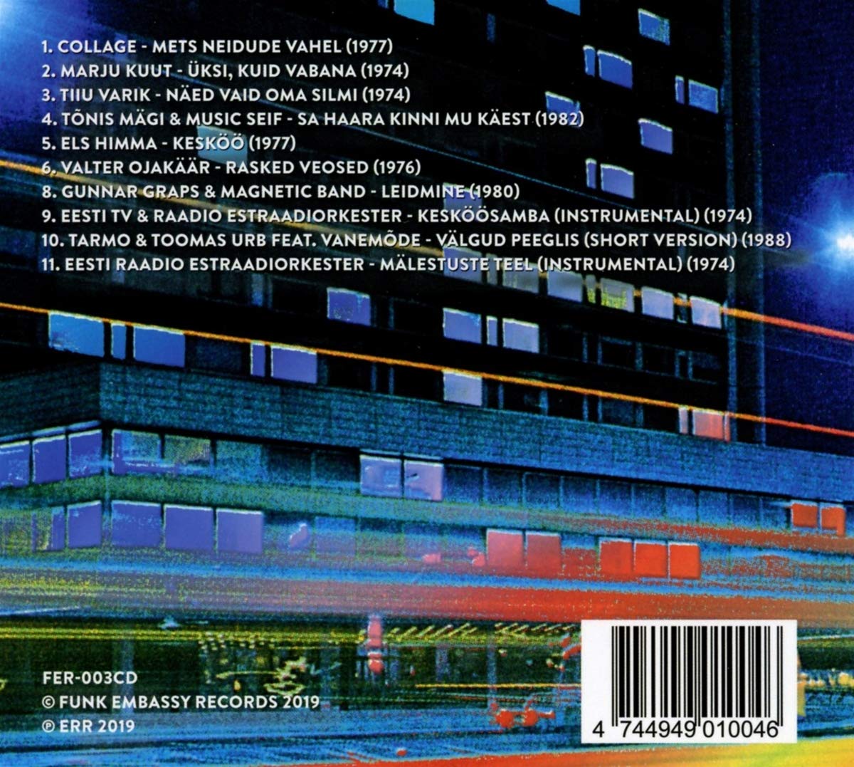 Groove of ESSR: Funk, Disco, Jazz from Soviet Estonia
