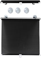 Vista 8 de Persianas enrollables opacas con ventosas, persianas enrollables térmicas, cortinas de privacidad sin perforaciones, persianas enrollables para Negro