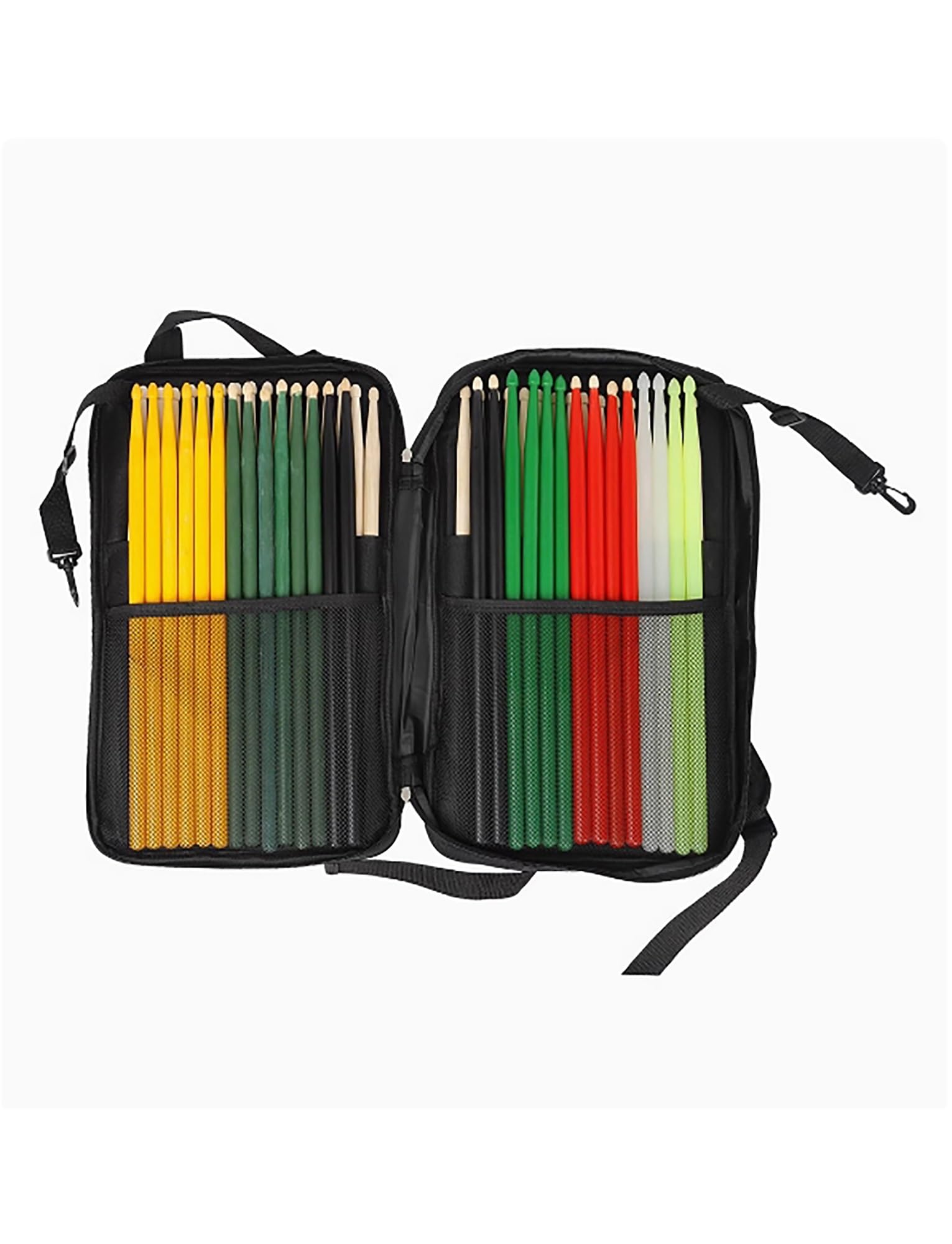 Drumstick Bag for Storage and Transport Durable Drum Sticks Holder Portable Mallet Container Stick Storage Holder for Drummers and Percussionists