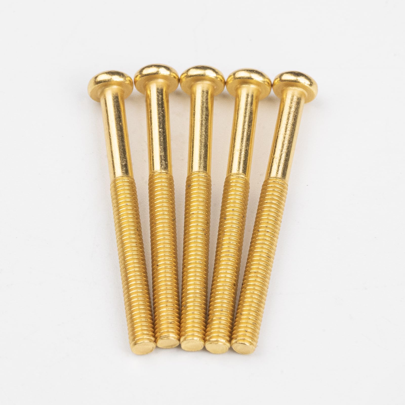 Vis de réglage de micro de guitare dorées M3 x 34 mm pour une finition haut de gamme - 7