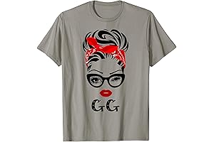 Women's GG Wink Eyeball Graphic Grandma Gift T-Shirt