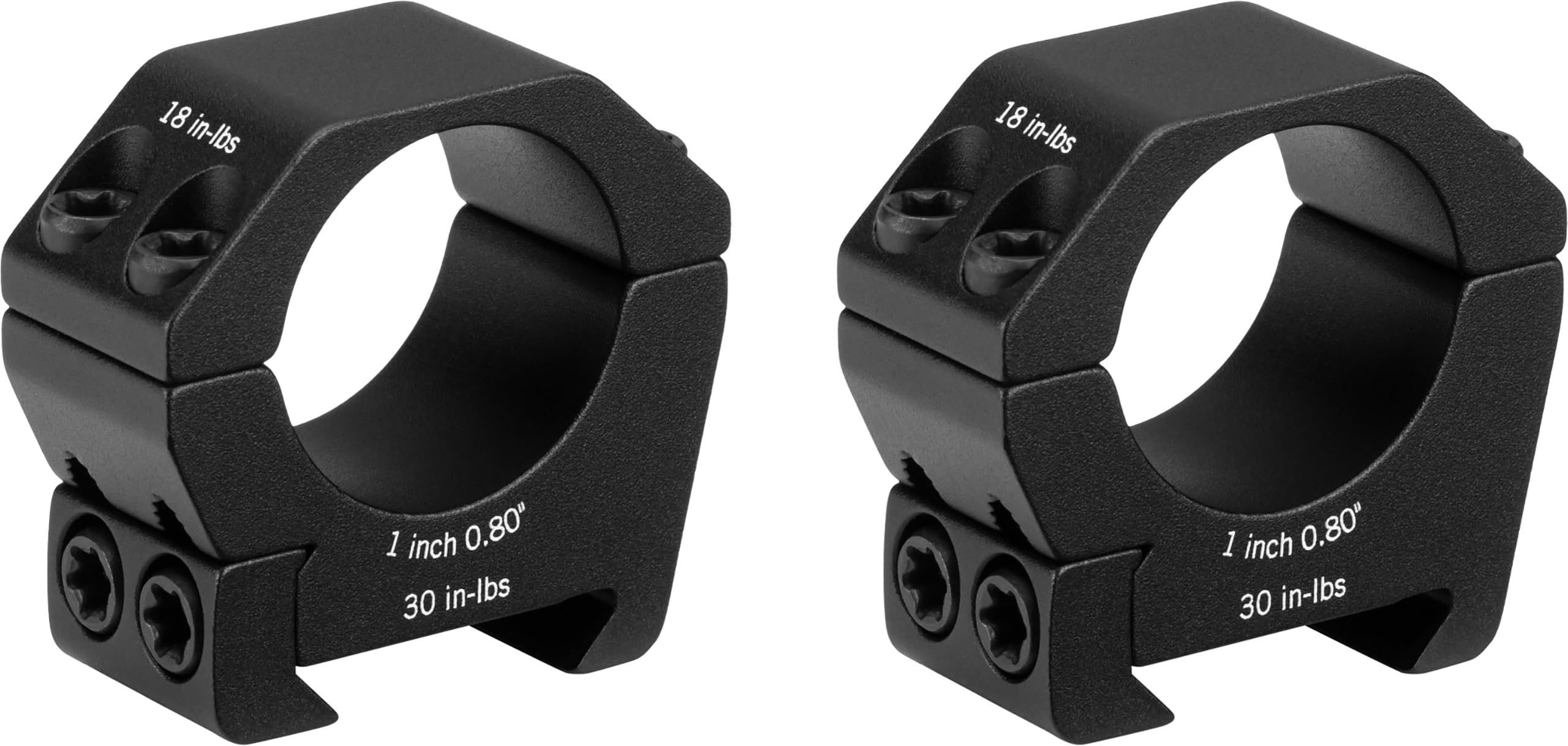 Vortex Sport Riflescope Rings (1" - Low (.80"))