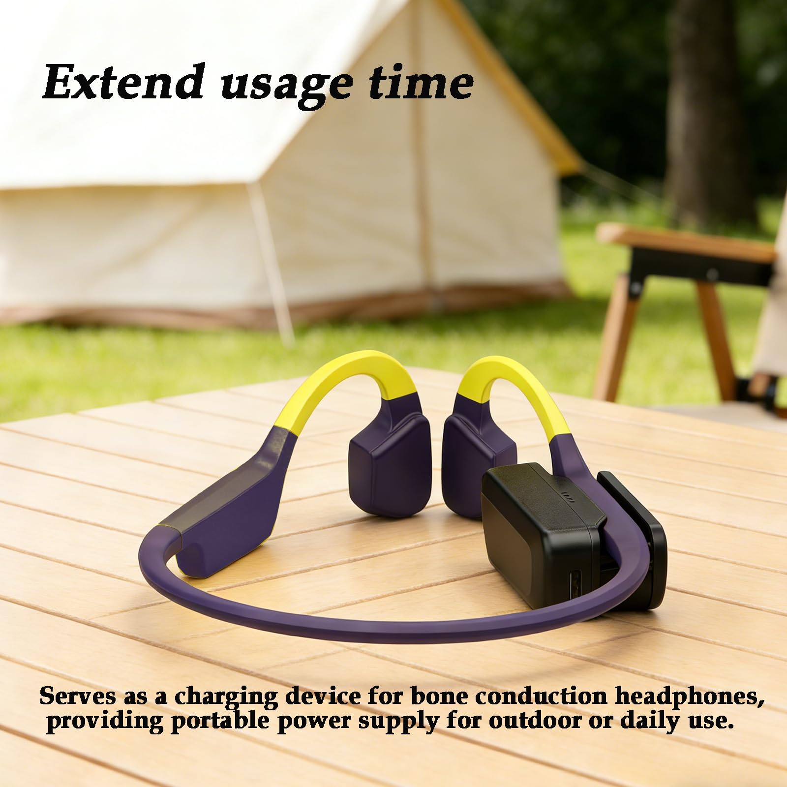 Base de carga para auriculares SUUNTO Aqua, estación de carga magnética portátil USB-A y tipo C
