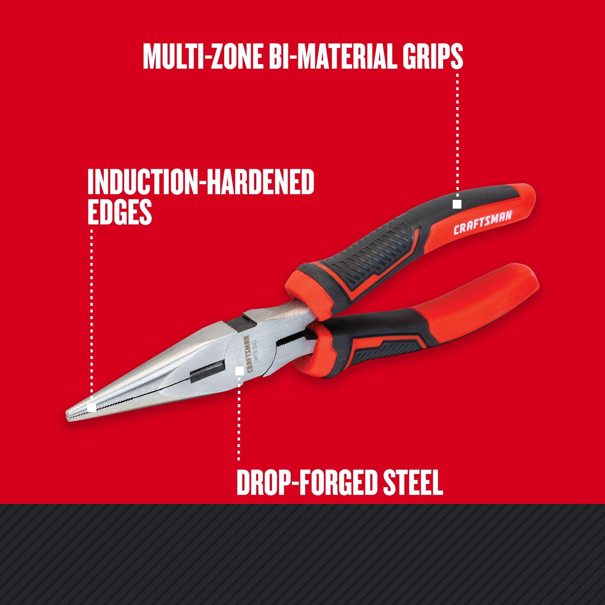 CRAFTSMAN CMHT81645 8-in. Long Nose Pliers - Amazon.com