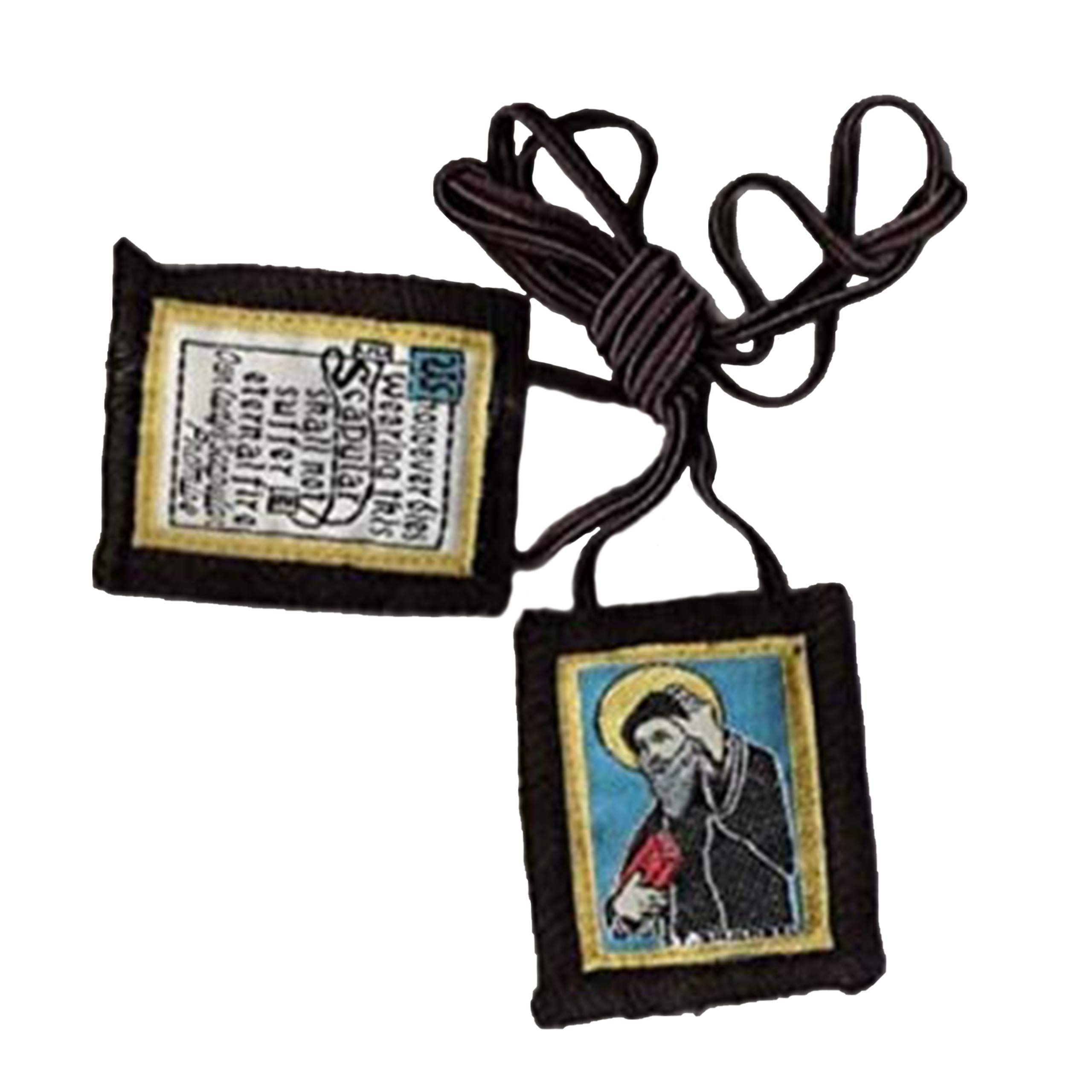 Rose Scapular Corp. Brown - St. Sharbel