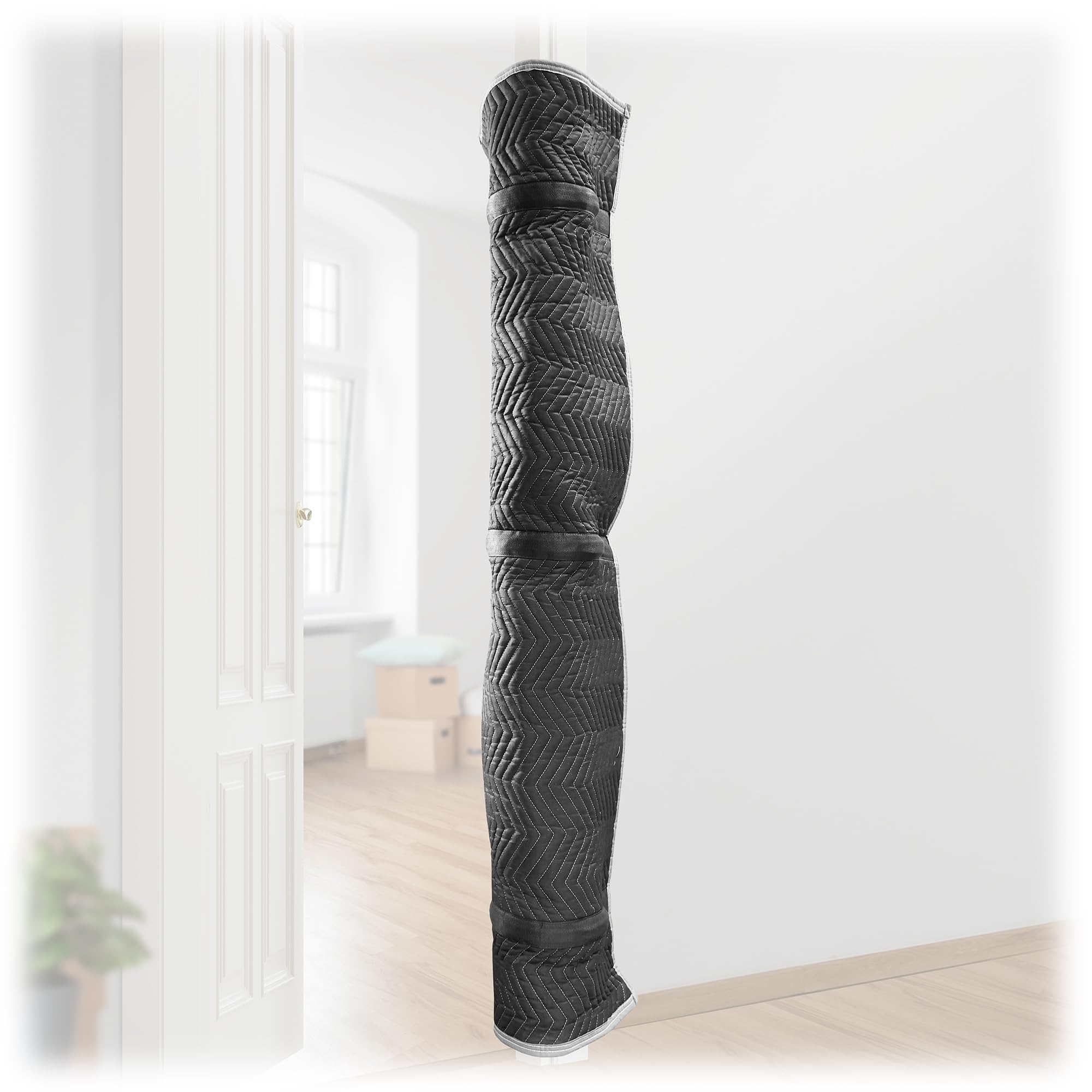 Sure-Max Door Jamb Protector Pad with 3 Sewn-in Steel Spring Clips, 72