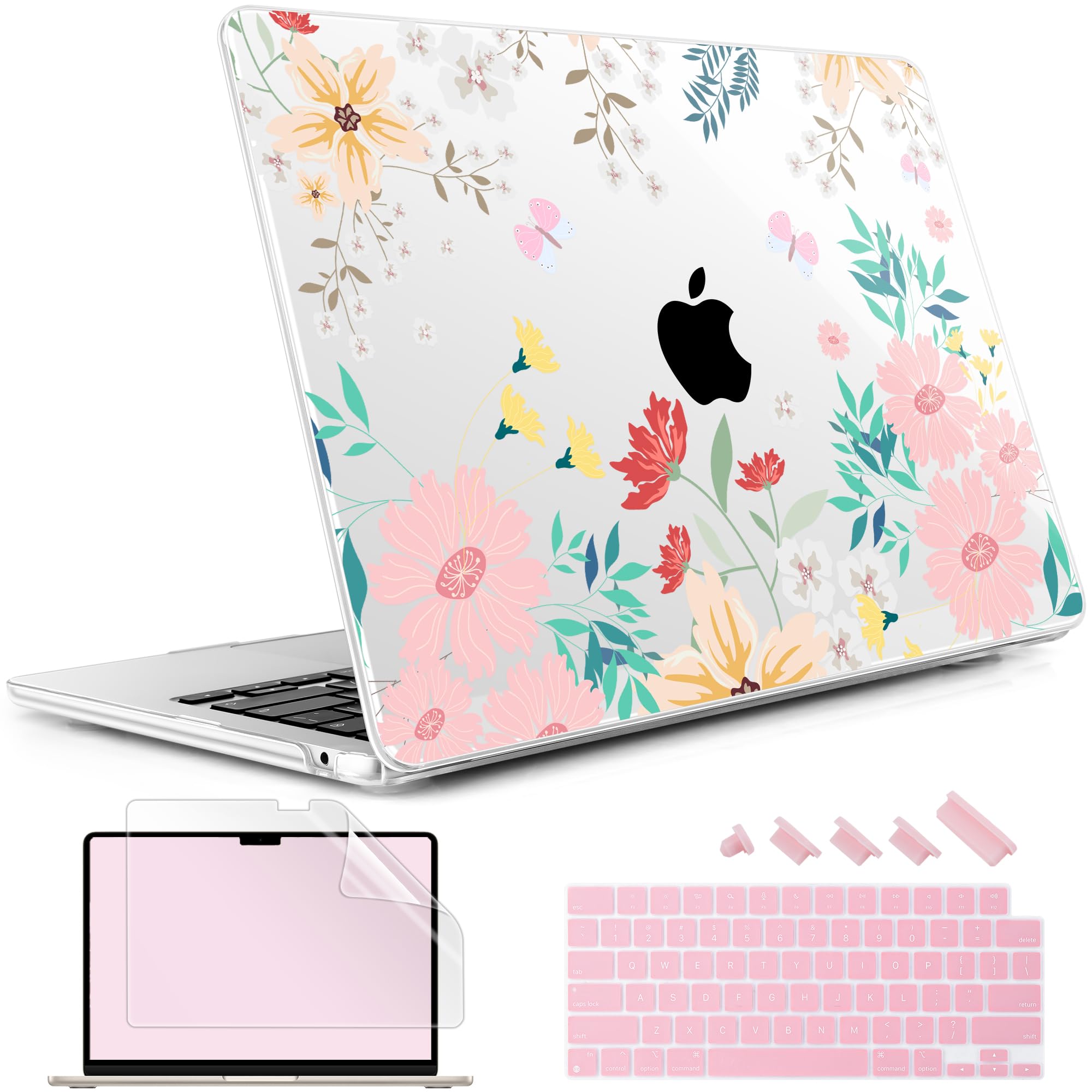 May Chen Case for M5/M4/M3/M2 MacBook Air 13 inch Case 2026-2022 Release