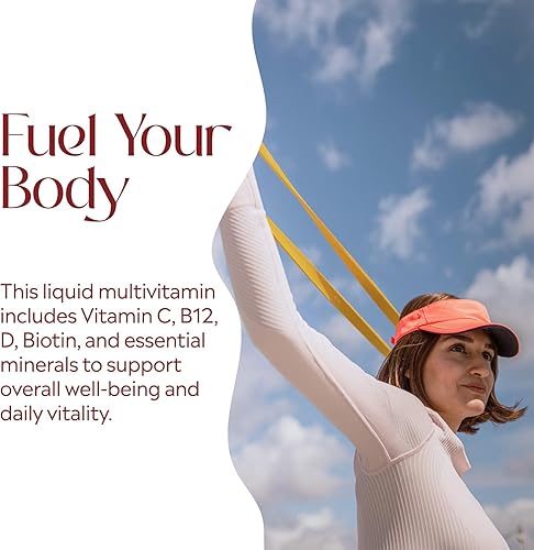 Miniatura 5 de PURE Daily Build Suplemento dietético líquido multivitamínico y mineral/herbario con superfrutas, 1 botella de 32 onzas líquidas (32.0 fl oz)