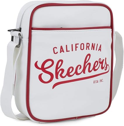 SKECHERS Bandolera pequeña Vintage Bolso Mensajero de Nailon Tacto Tela  Regalo Original Unisex Mariconera Diseño Exclusivo S918, Blanco, Talla  única : Amazon.es: Hogar y cocina