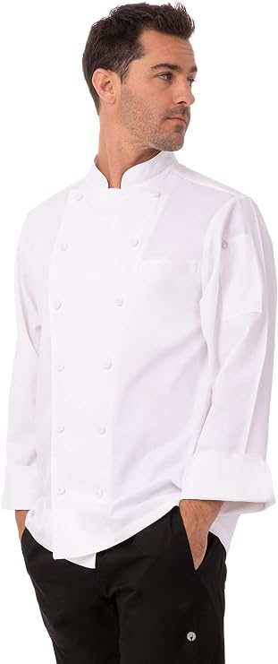 Chef Works Men's Cambridge Executive Chef Coat