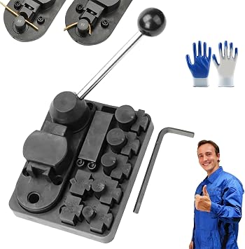 Metal Wire Bending Jig Set with Adjustable Dies, Ring Bender Maker Tool Kit, Wire Bending Jig for DIY Rings, Spoon Earring Bending Machine, Tools to Help Create a One-of-a-Kind Gift Ordinary version