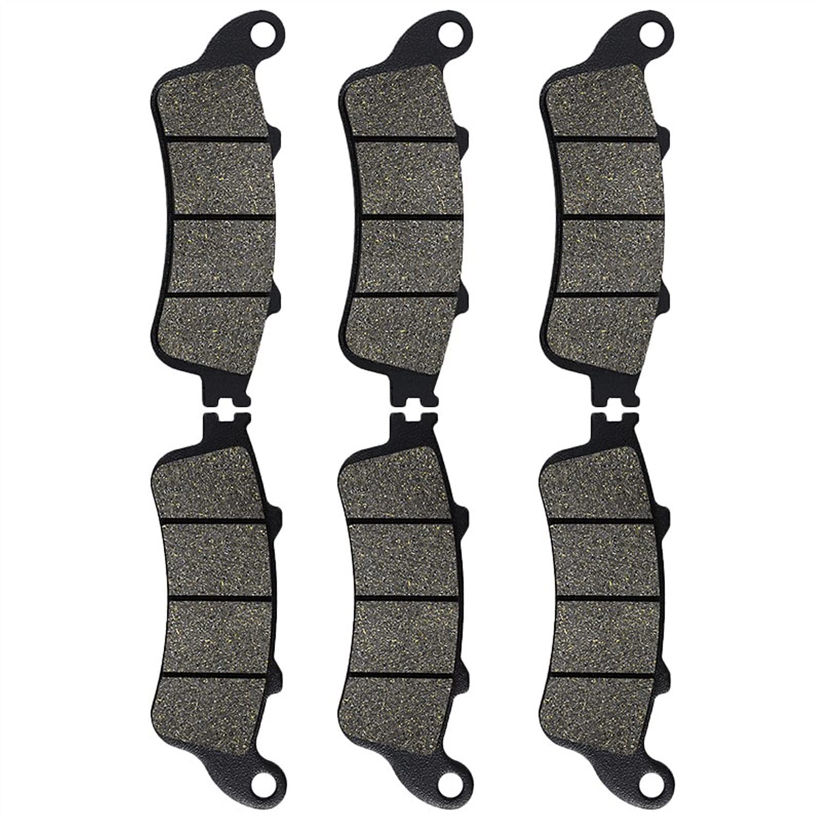 AHL Bremsbeläge Kit 3 Paar Für Honda XL 1000 Varadero (V3–V6, Ohne ABS, 2003–2006)