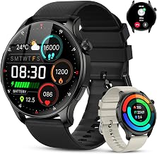Smart Watch for Men Women Fitness: Make Answer Call Smart Watches for Men Digital Watches Waterproof Running Step Tracker Smartwatch Android Phone iPhone Samsung Compatible Sleep Heart Rate Monitor