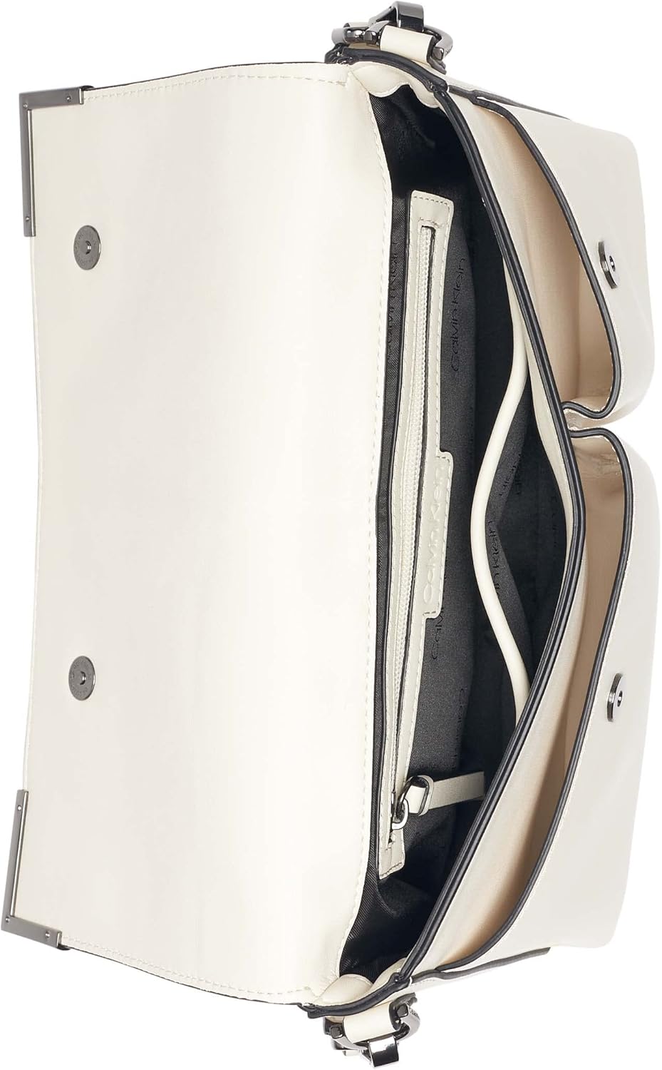 Calvin Klein womens Mica Organizational Flap Demi Shoulder Bag & Crossbody - Image 4