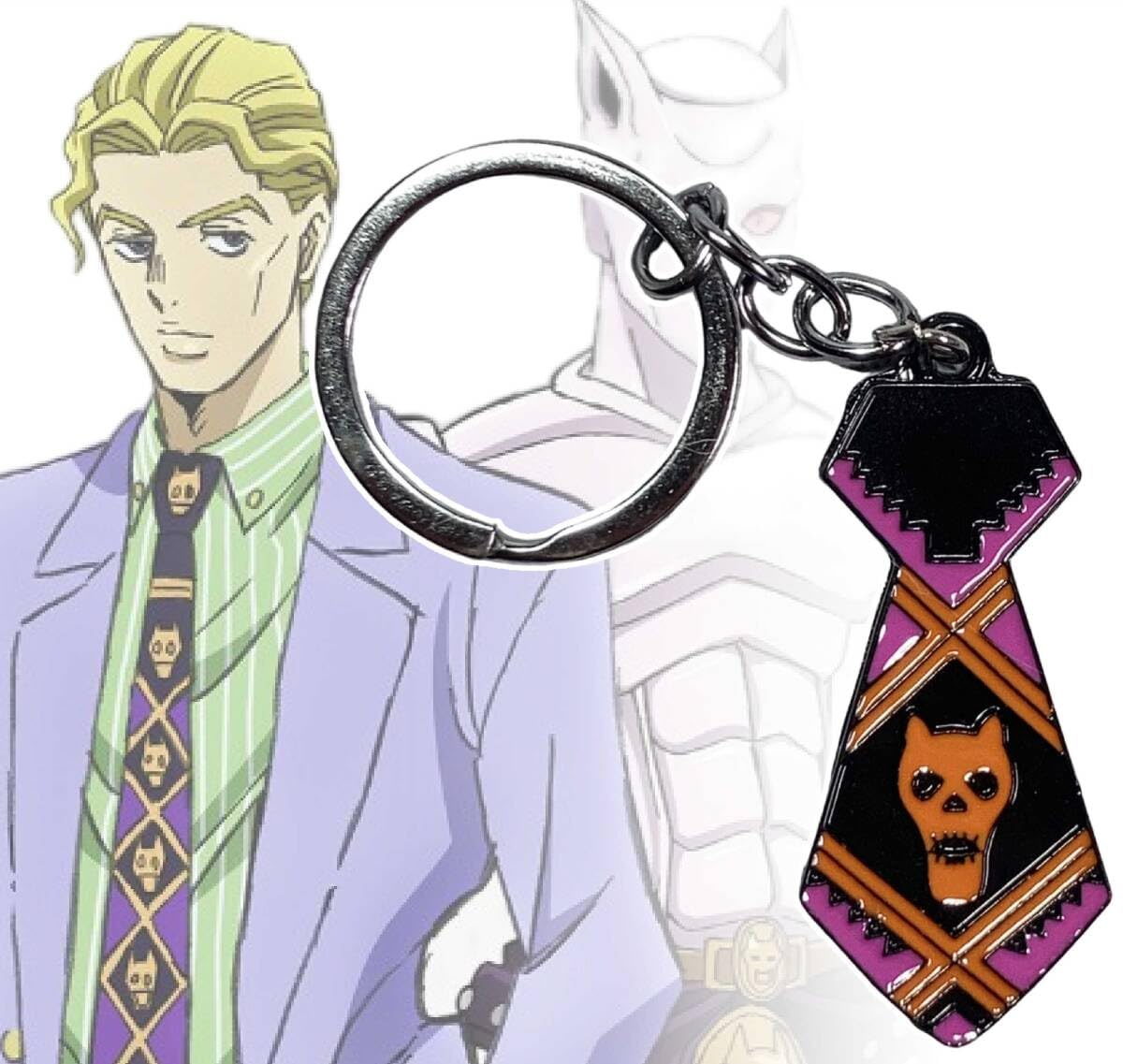 Amazon.co.jp: ジョジョの奇妙な冒険/吉良吉影 ネクタイ キーホルダー