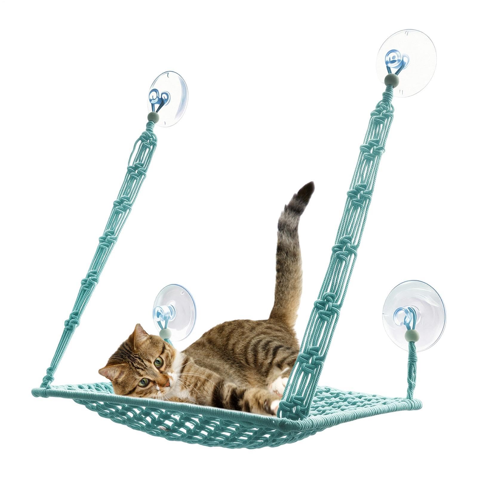 Perchoir Fenêtre pour Chat Pliable Hamac Pliant Robustesse pour Chat
