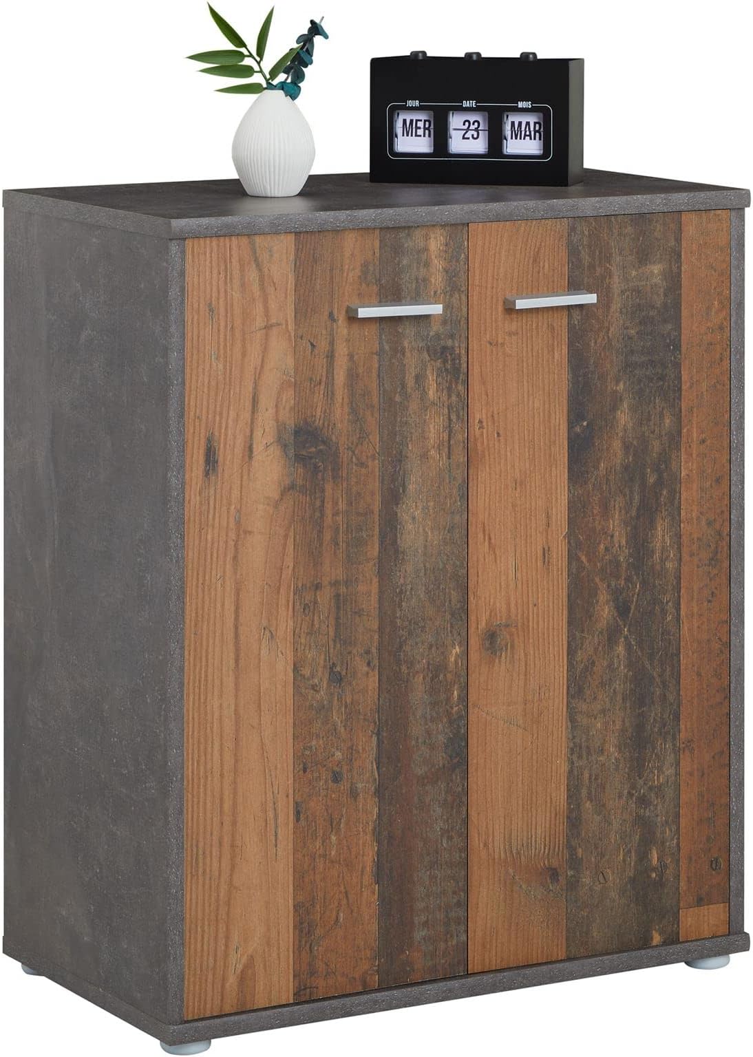 Trendteam Smart Living 1553-660-01 Chambre Bébé Création Olivia Étagère Blanc, LxHxP 36.5x93x25 Cm