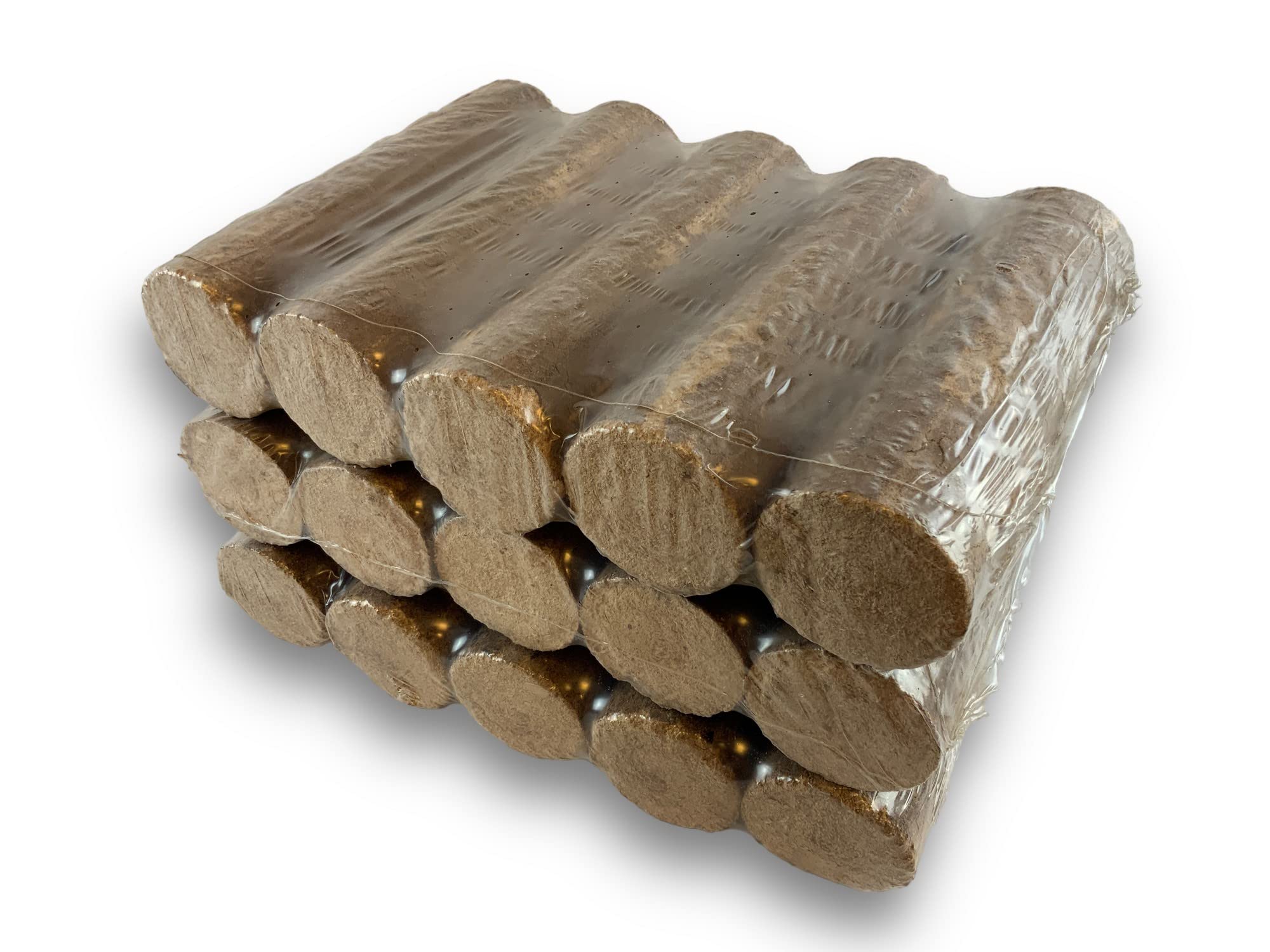 Kibros 15 bûches Bois compressé hêtre 100% Naturel 18 MJ/kg 3X performant | 15 bûches hêtre 100% naturel, 18 MJ/kg, 3× plus performant, écologique, poêles inserts cheminées barbecues.