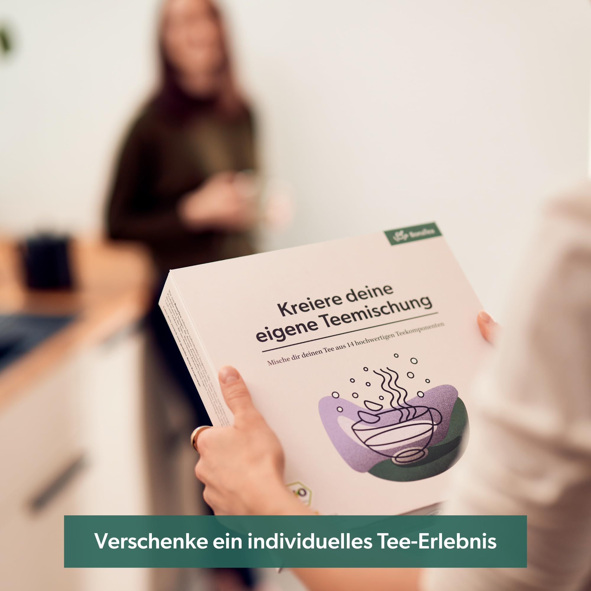 Tee Selber Mischen Set Geschenk mit 14 aufregenden Tee-Sorten - BIO Tee Geschenkset Weihnachten zum DIY Teemischung Selber Machen