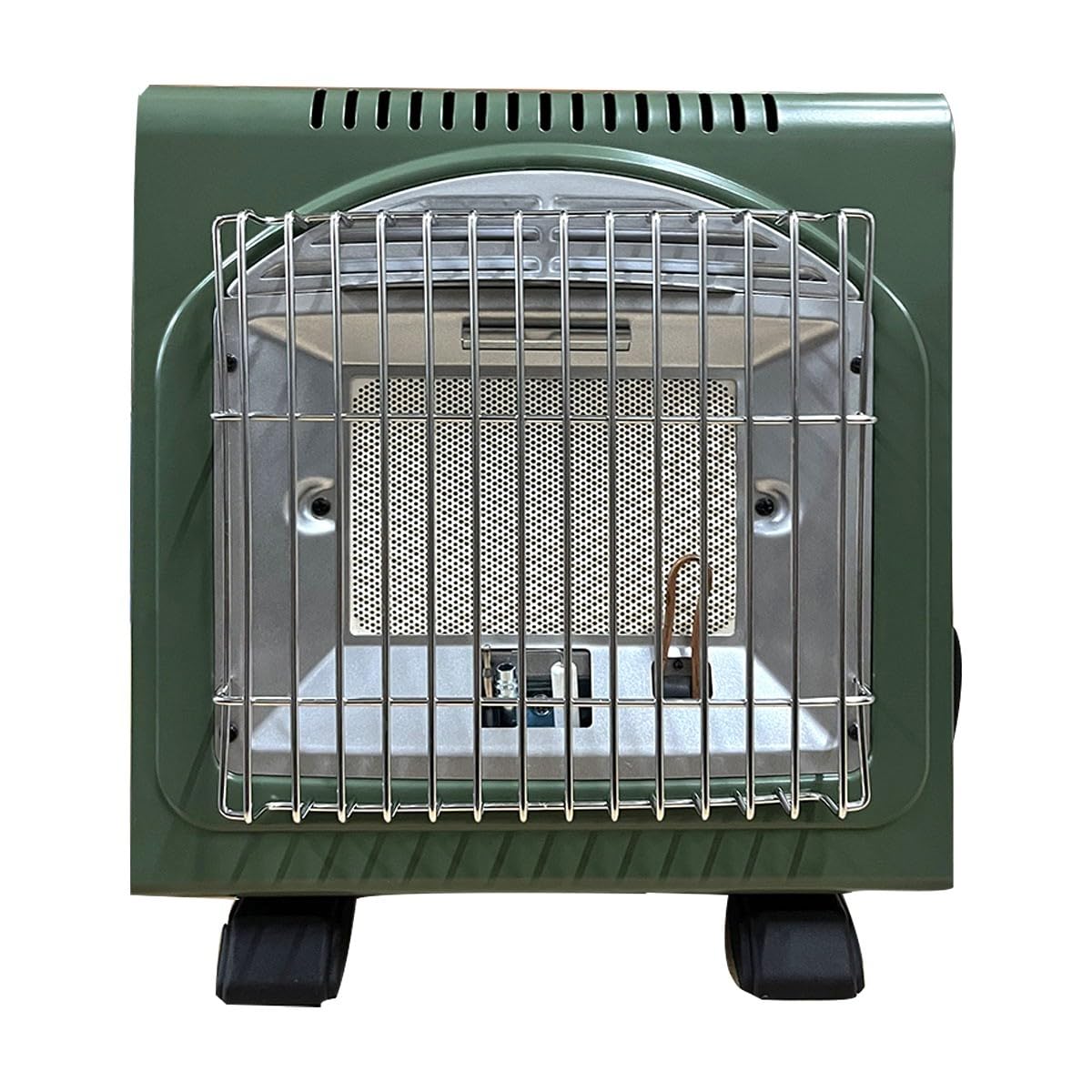 Alpen Camping - Calefactor de gas portátil 1700W Cerámico Calefacción de gas móvil Seguridad termopar ODS Ideal para interior y exterior