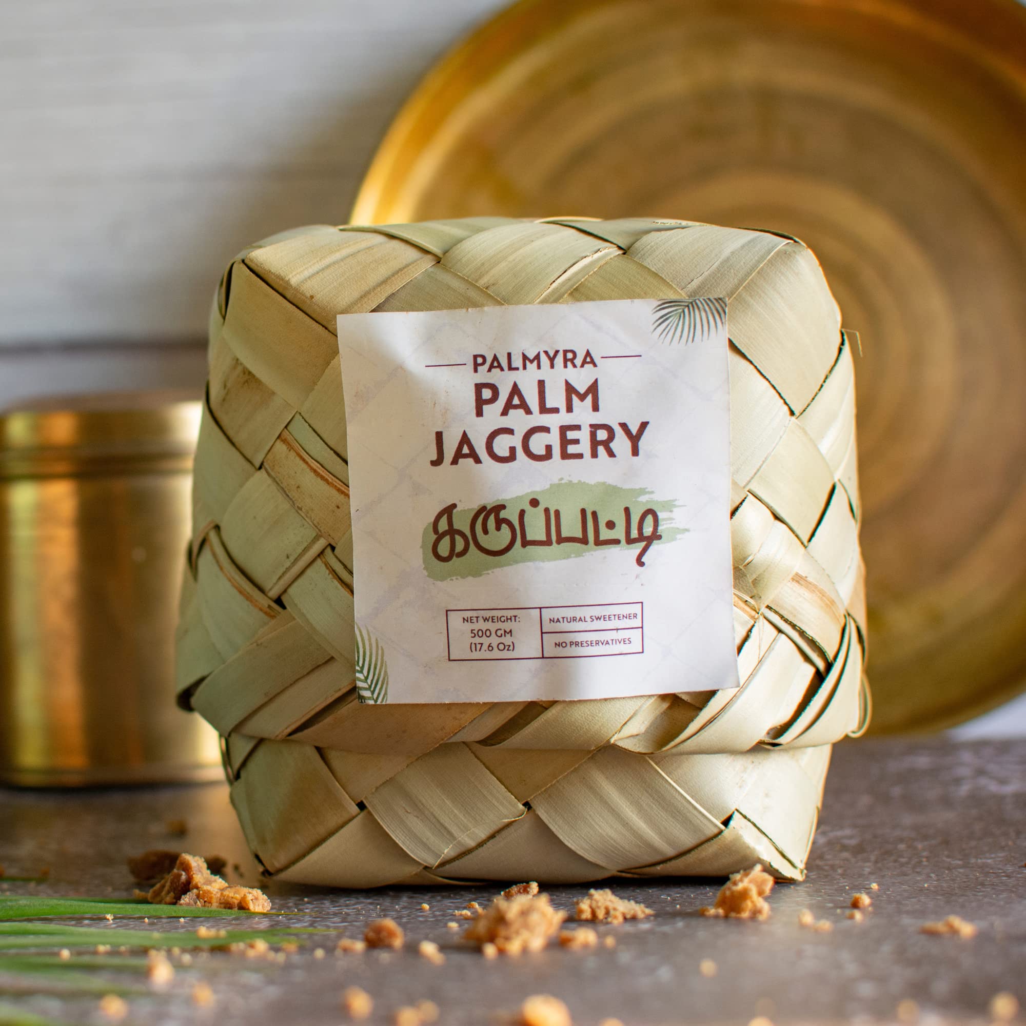 The Divine Foods | 100% Pure, Natural and Unrefined Palm Jaggery (Karuppatti) - 500 gm (B09QM649V8) Amazon Price History, Amazon Price Tracker