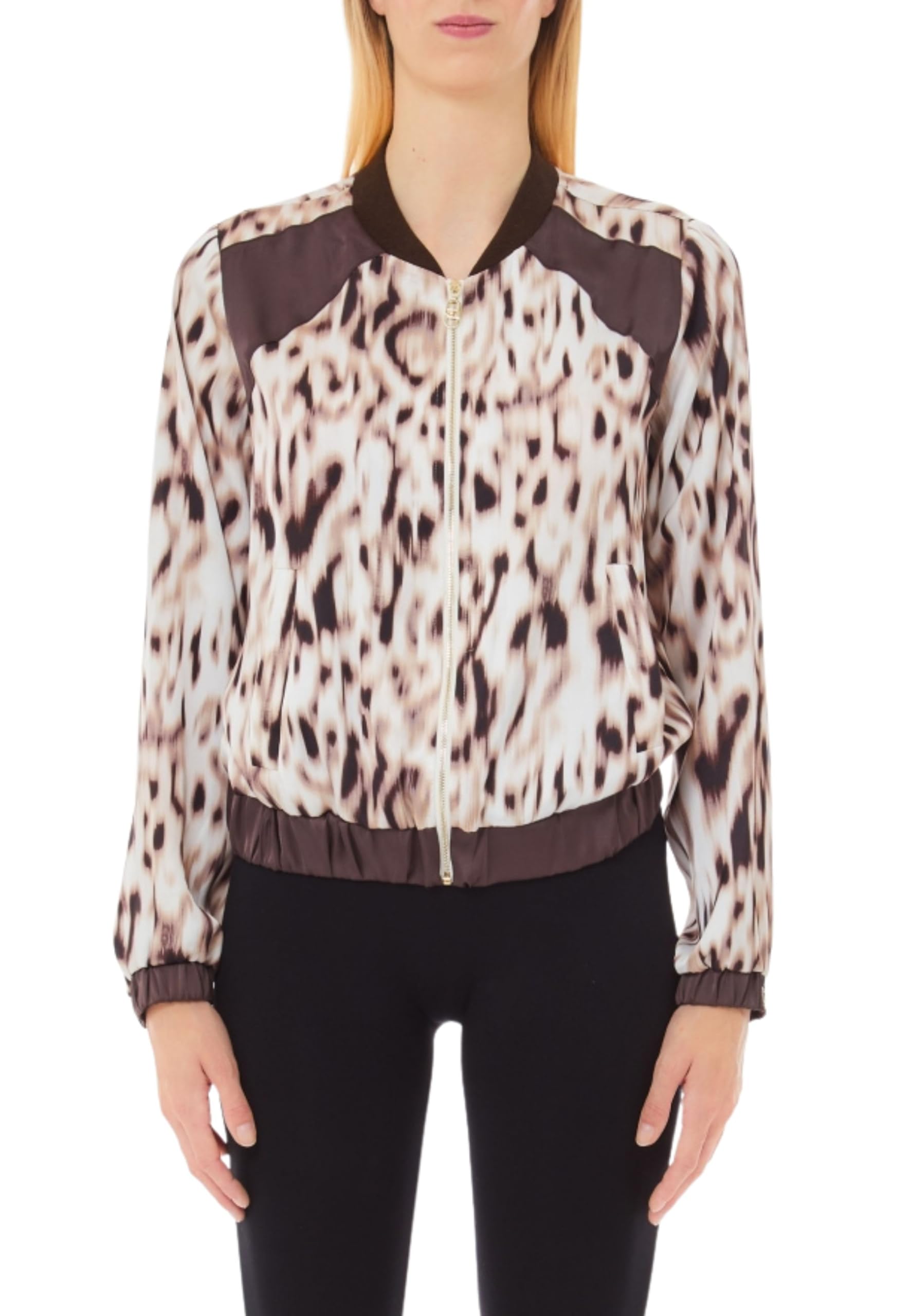 Liu Jo Giacca Natural Beige/moro TA5197TS964 NATURAL BEIGE/MORO L