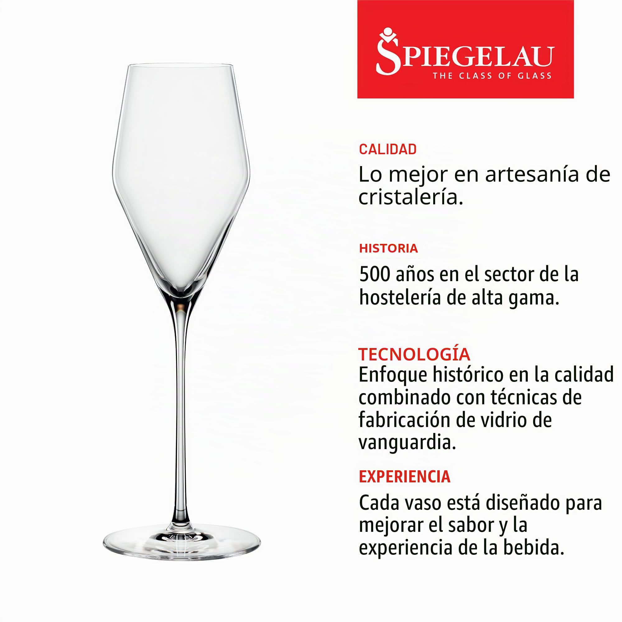 Spiegelau Definition Calice Champagne 25 cl Set 2 Pz In Cristallo