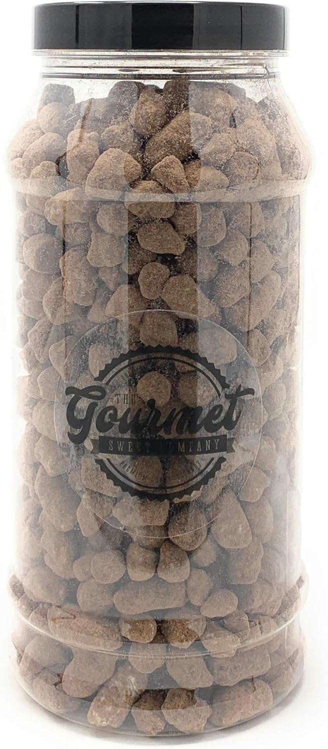 Orange Chocolate Nibbles Retro Sweet Shop Jar by The Gourmet Sweet