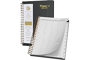 2024 2025 Planner, Spiral Bound Weekly & Monthly Organizer Planner